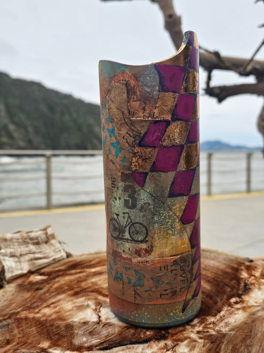 Vaso: Ombre di Vite | Eclectic Nomad Wares