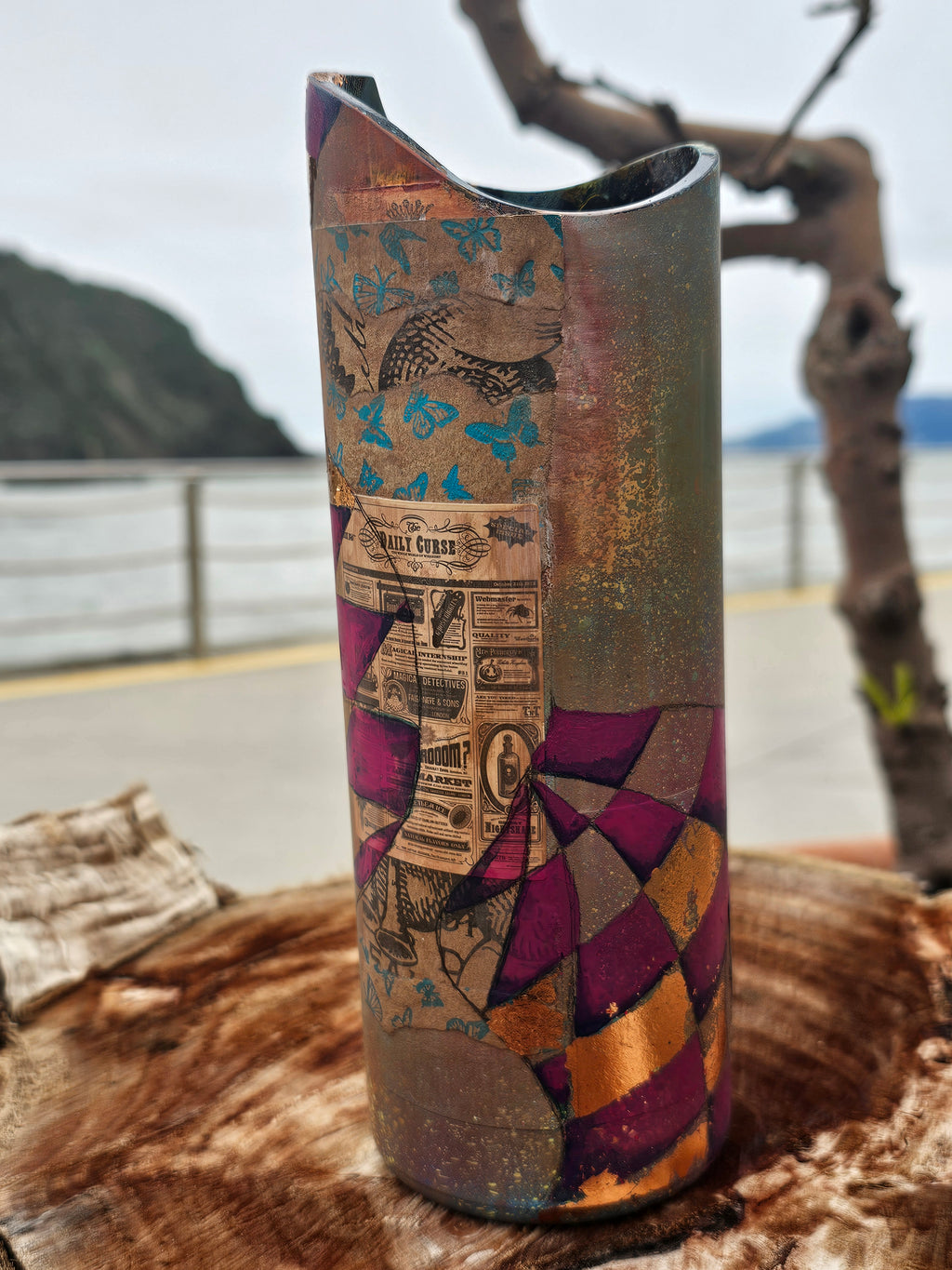 Vaso: Ombre di Vite | Eclectic Nomad Wares